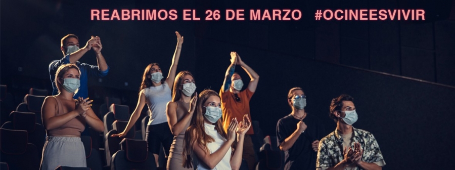Viernes 4 de Diciembre. Reapertura de las salas de cine.