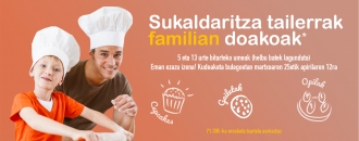 Sukaldaritza tailerak familias doakoak